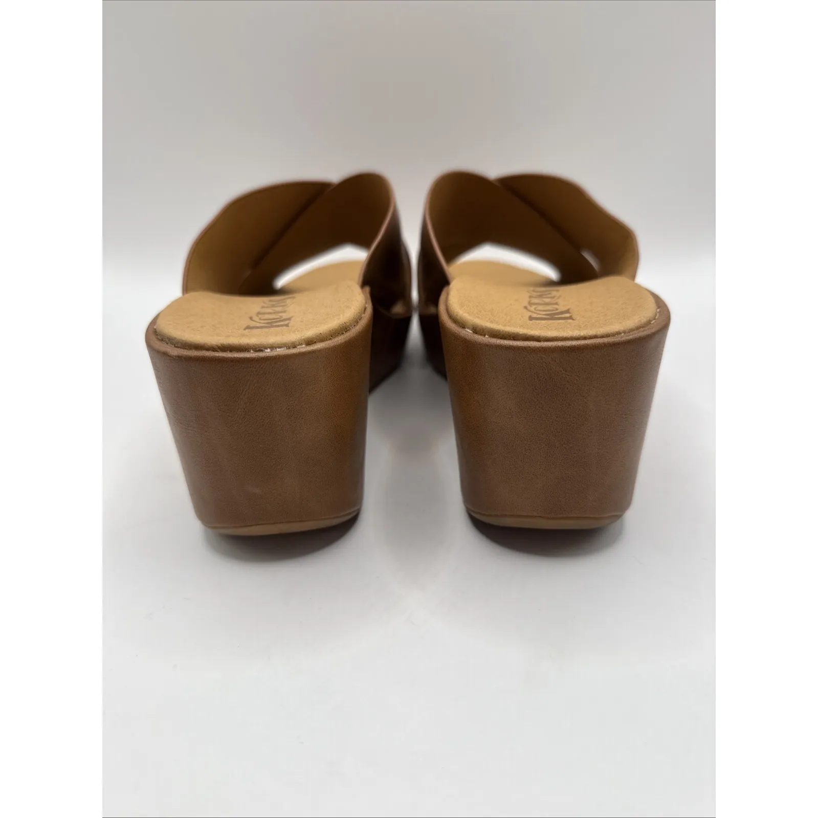 Kork-Ease Madera Wedge Slip on Sandal Brown Size 9‎ - Image 5