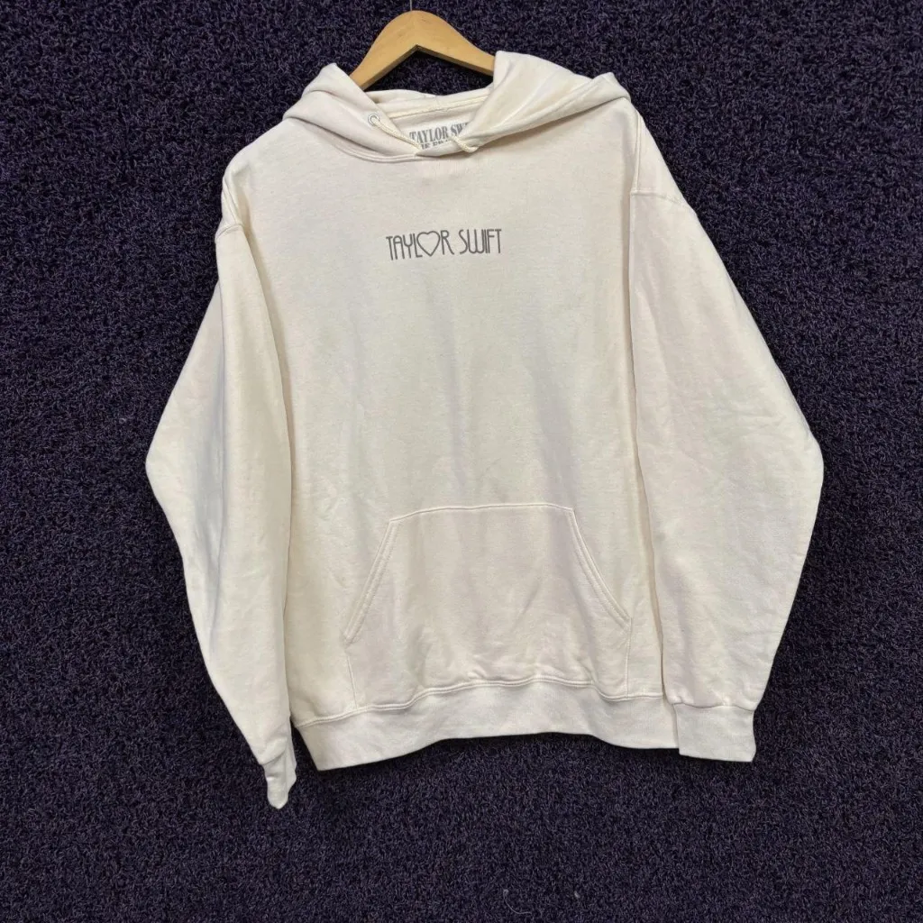 Taylor Swift The Eras Tour Heart Photo Art Folk Pop Hoodie L  - Image 2