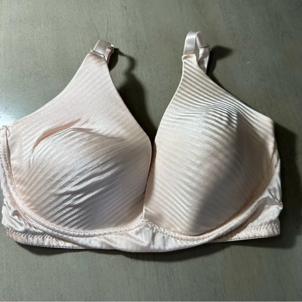Adrienne Vittadini  LIGHT PINK  FULL‎ COVERAGE NO WIRE SIZE 38DD BRA - Image 6