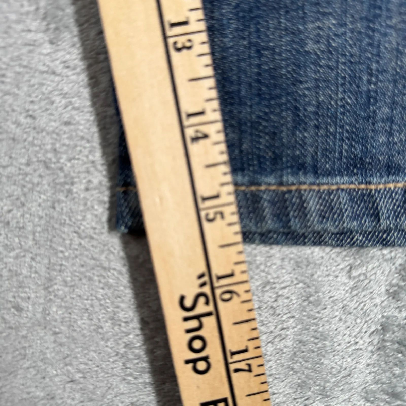 American Eagle Shorts Bermuda Denim Blue Jean Jhorts Casual‎ Vintage Y2K Size 4 - Image 10