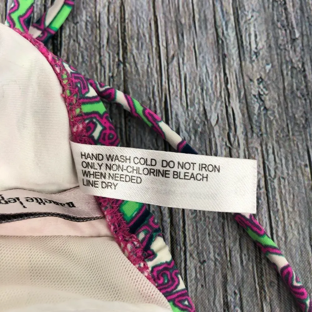 Nanette Lepore Mallorca Mosaic Bikini Swim Top size XS - Image 10