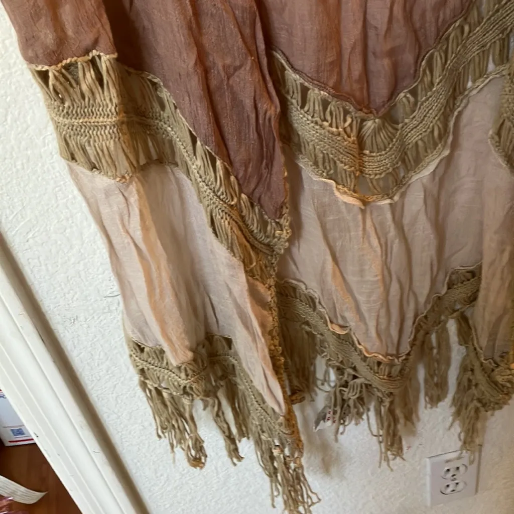 FINAL MARKDOWN Highness boho style vest one size fits most - Image 2