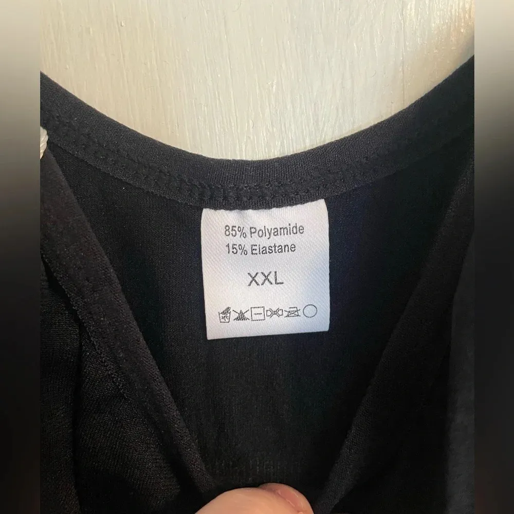 HeyShape Thong Bodysuit​​​​​ Black Size XXL - Image 4