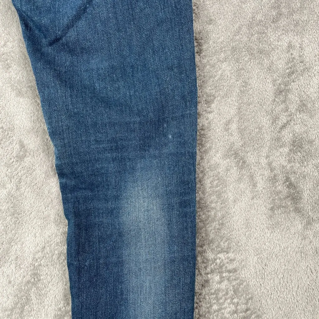 Rag & Bone Jeans Womens Size 25 High Rise 10 Inch Skinny Raw Hem Dark Wash - Image 9