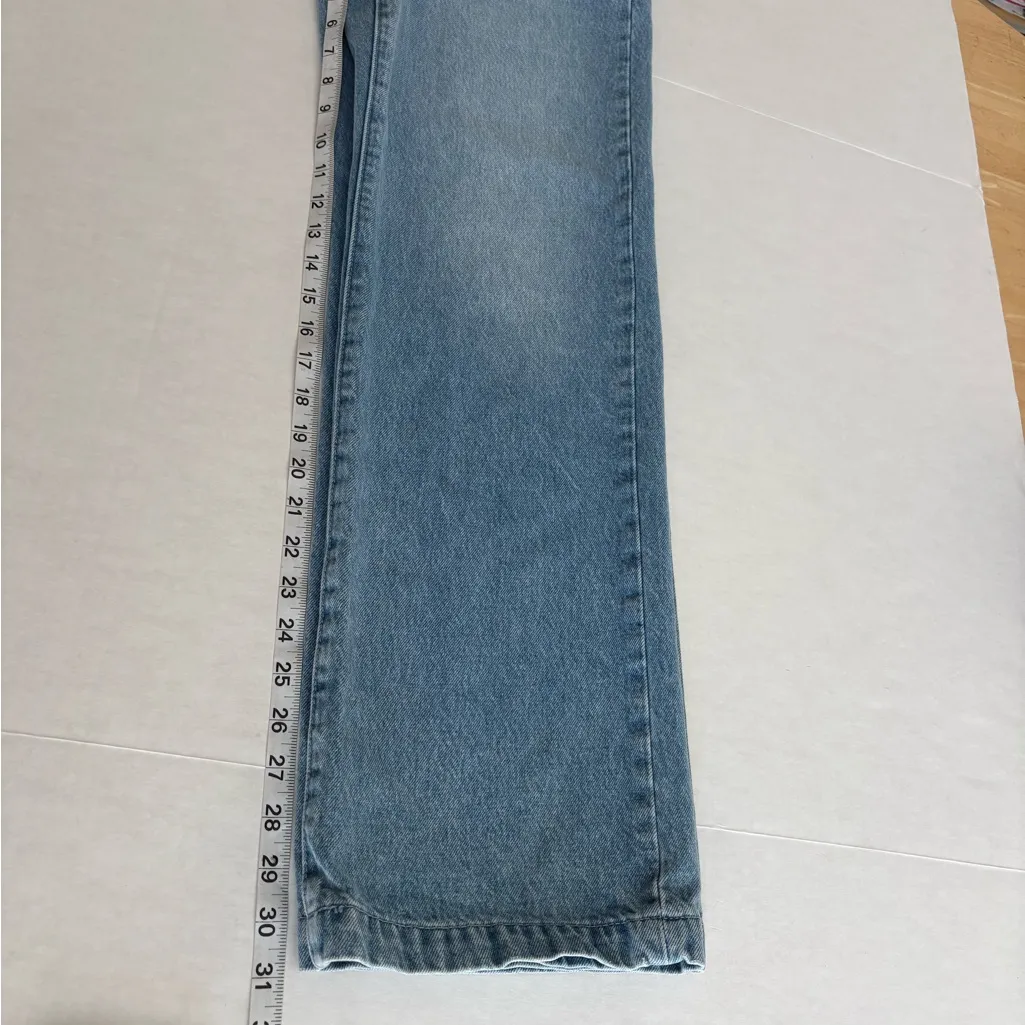 Favorite Daughter The Taylor Trouser Wide Leg Jeans Malta 24 light wash Blue - Image 13