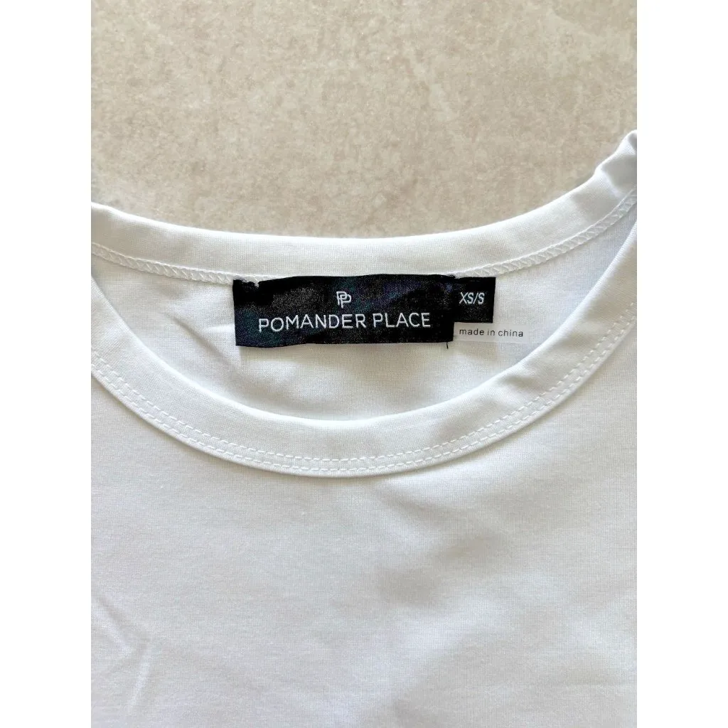 Tuckernuck‎ Pomander Place Sue Dress Womens XS/SM Oversized Boxy Minimalist White - Image 5