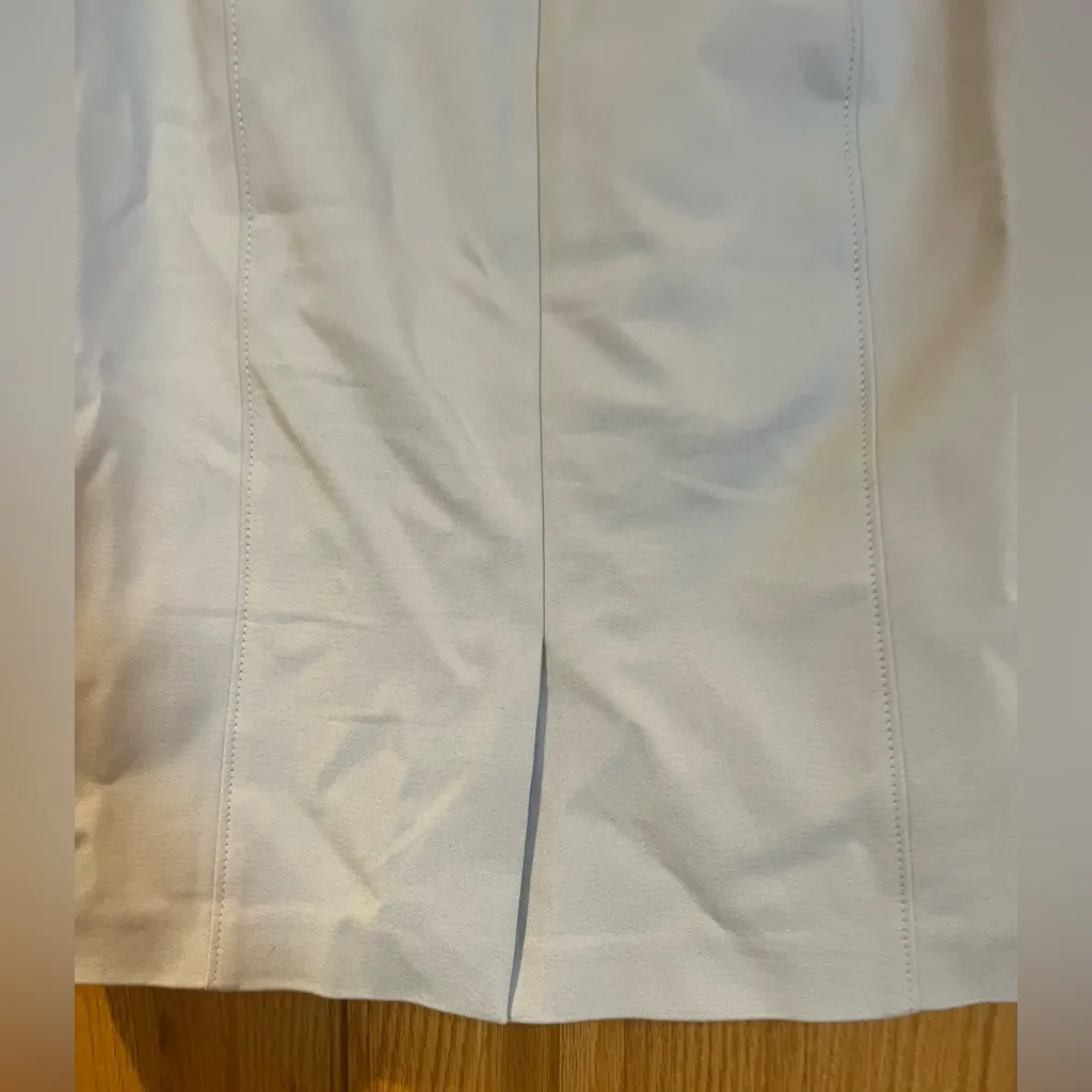 White House Black Market Women’s Chic Lilac Utility Lined‎ Pencil Skirt Size 4 - Image 4