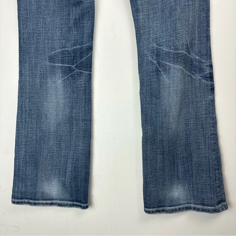 Miss Me Irene Bootcut Jeans Sz 31 Womens Distressed Faded Stitch Denim - Image 15