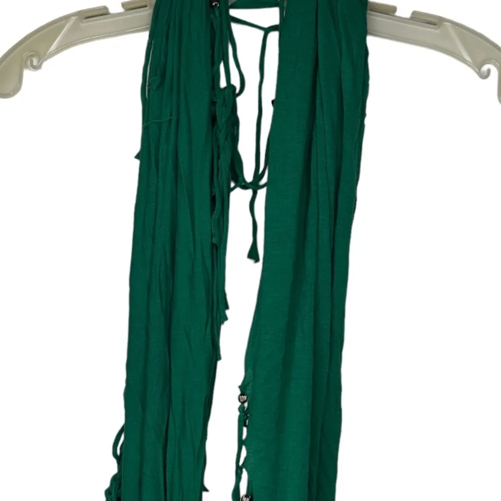 Steve Madden ‎ Green Fringe Infinity Scarf - Image 2