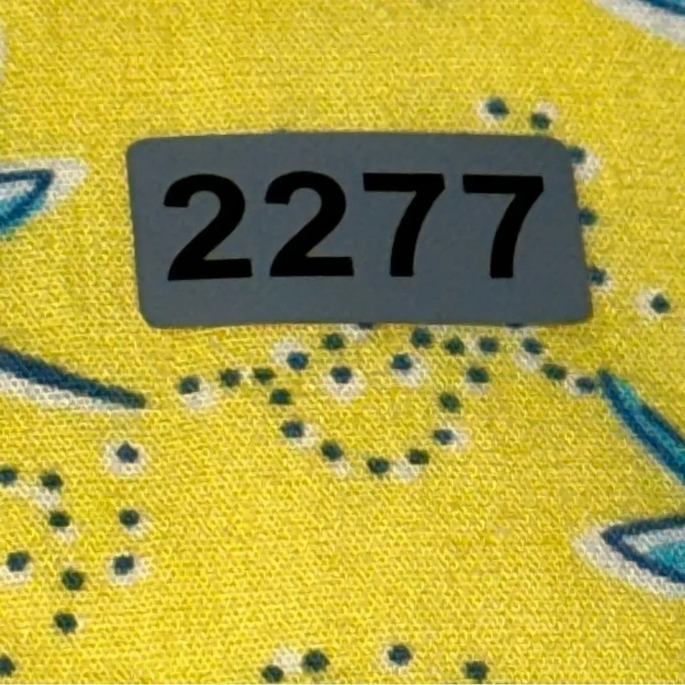 Lilly Pulitzer White Vintage 12 Yellow Blue Snappy Dragonflies Dragonfly Skirt - Image 6