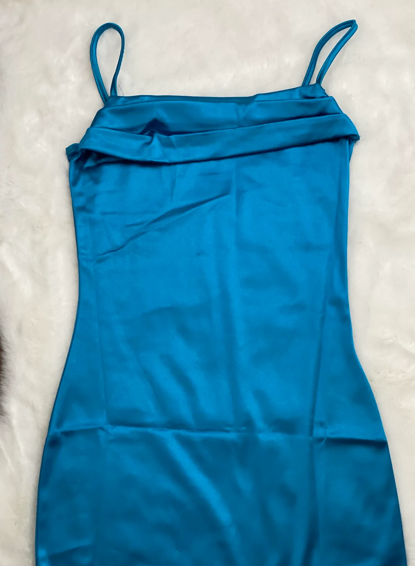 Satin Dress - Image 4