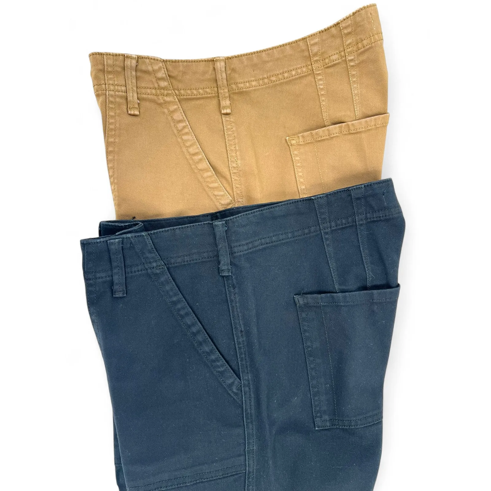 ANTHROPOLOGIE  | 28 | Set Lot of 2 Shorts 8.5 inseam Walking Khaki  Fatigue - Image 2