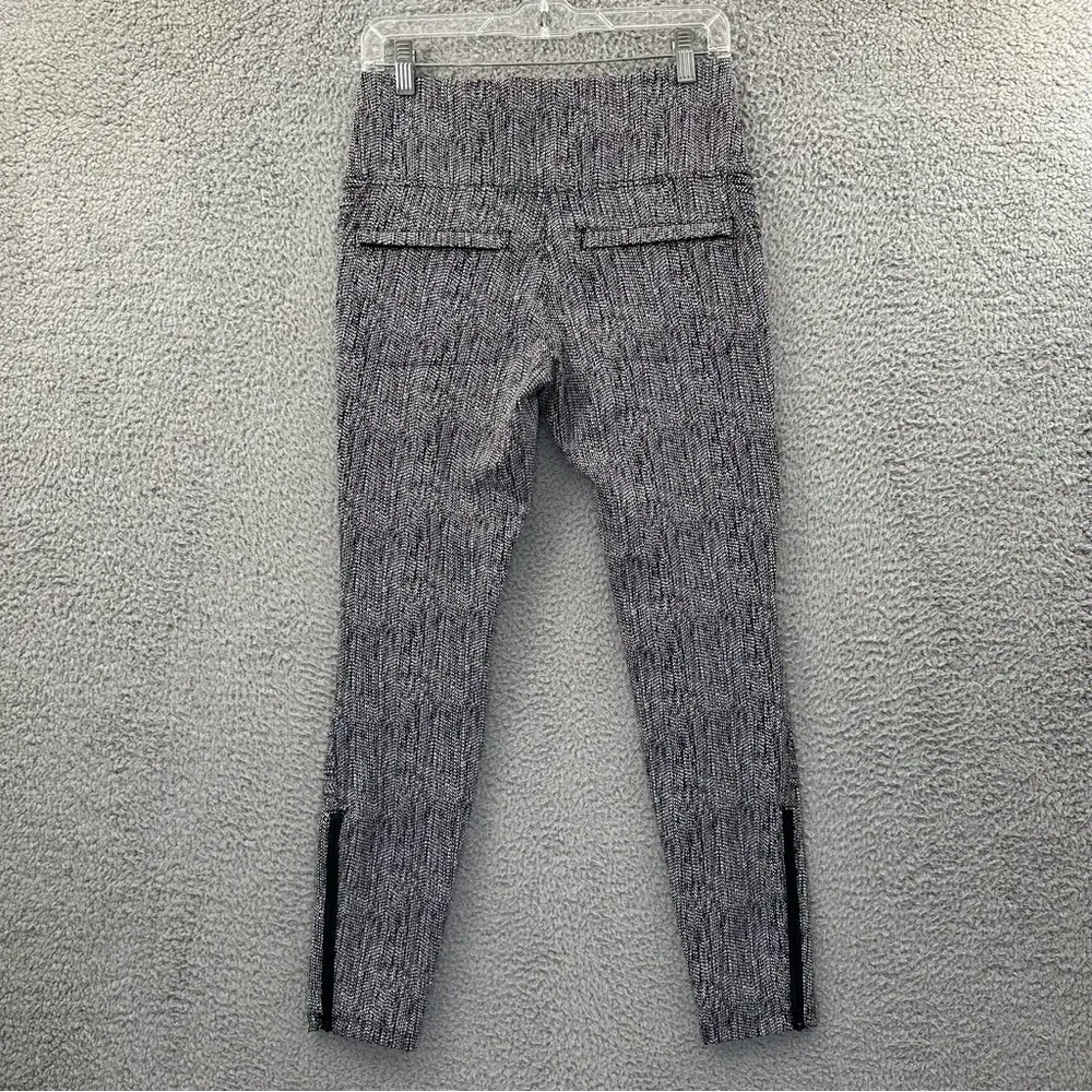 Athleta Delancey Textured Moto Tight Legging Herringbone Athletic Travel M x 28‎ - Image 2