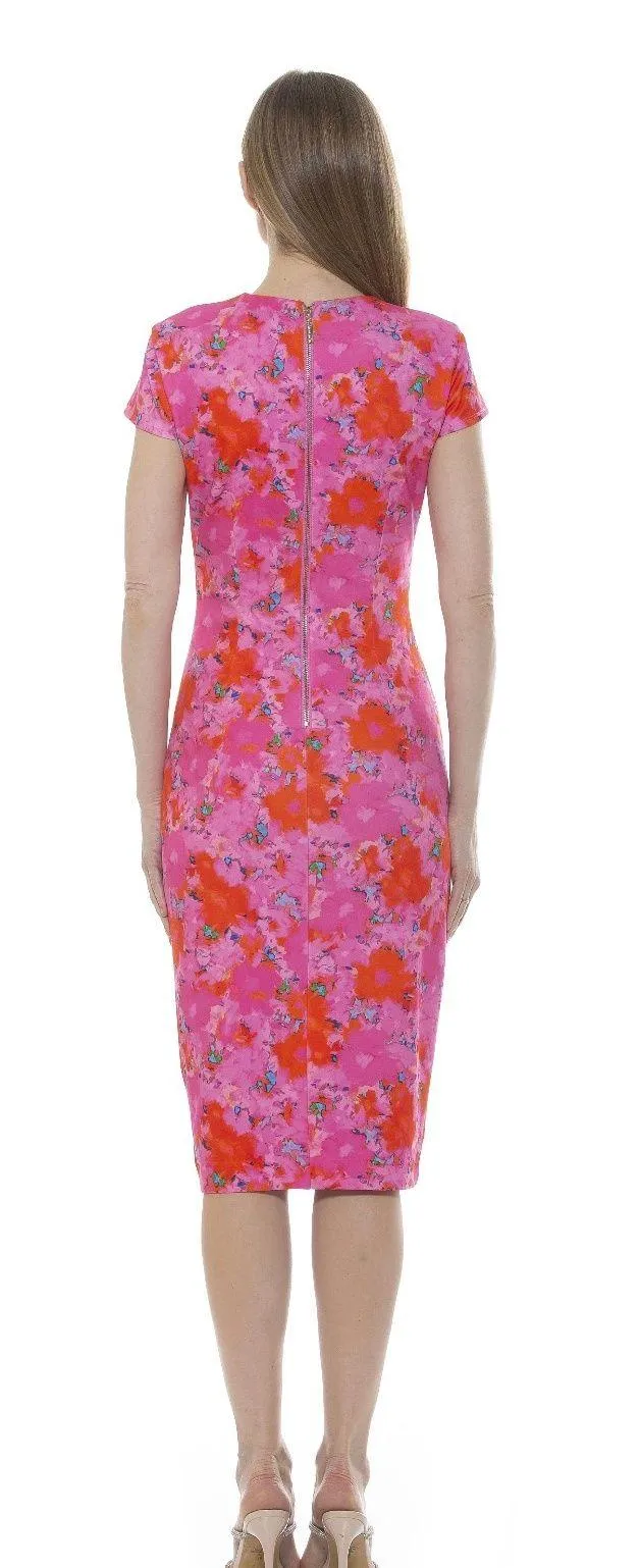 Janine Midi Dress Sz L. - Image 2