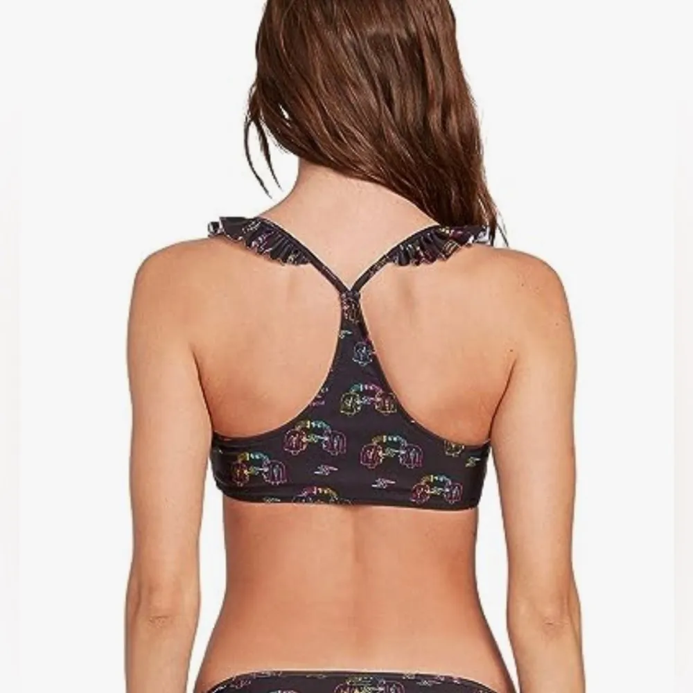 NWOT Volcom 💕 Alienated Youth Racerback bikini top - Image 2