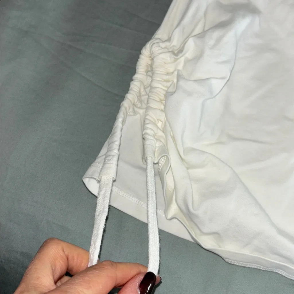 Proenza Schouler White Label Cutout Crewneck Tee Shirt - Image 5