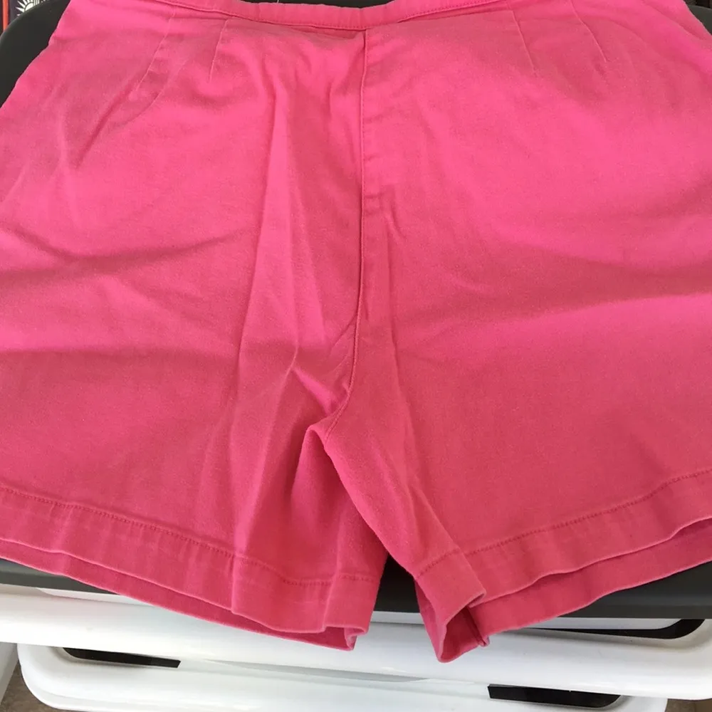 Paul Harris Hot Pink shorts Hot Pants Denim Weight Size 12 - Image 3