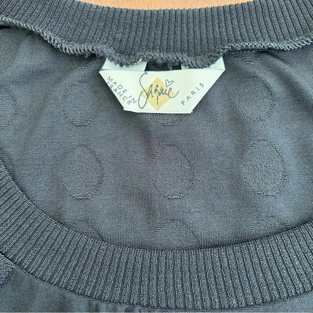 Black Dressy Top Size undefined - Image 8