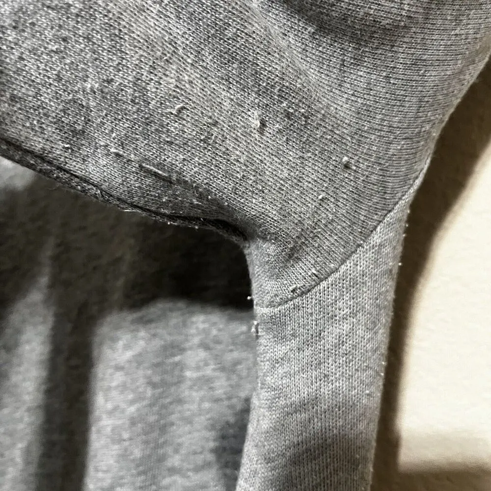 PURE J. JILL CARDIGAN Gray LONG OVERSIZE DUSTER SWEATER Cotton Pockets Sz S - Image 6