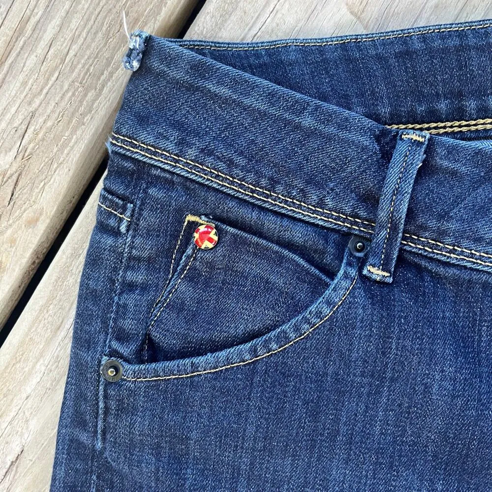 Hudson Jeans Women's Collin Mid Rise Skinny Color Obsess Size 27 - Image 9