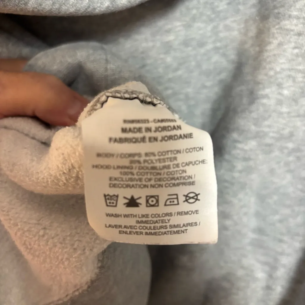 Nike Women’s Hoodie Pocket Hood Gray Size Small‎ - Image 5