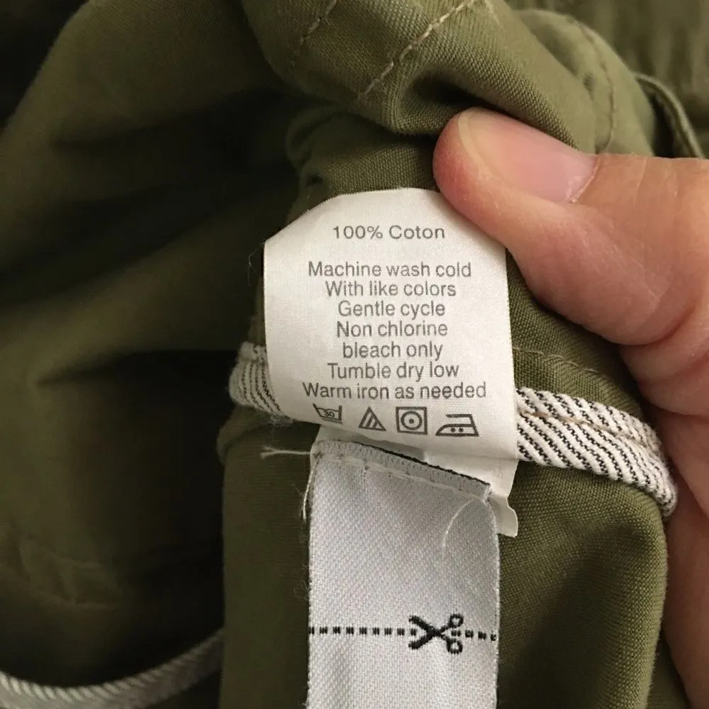 J. Crew Y2K cotton boyfriend fatigue military  coat/parka XS - Image 13