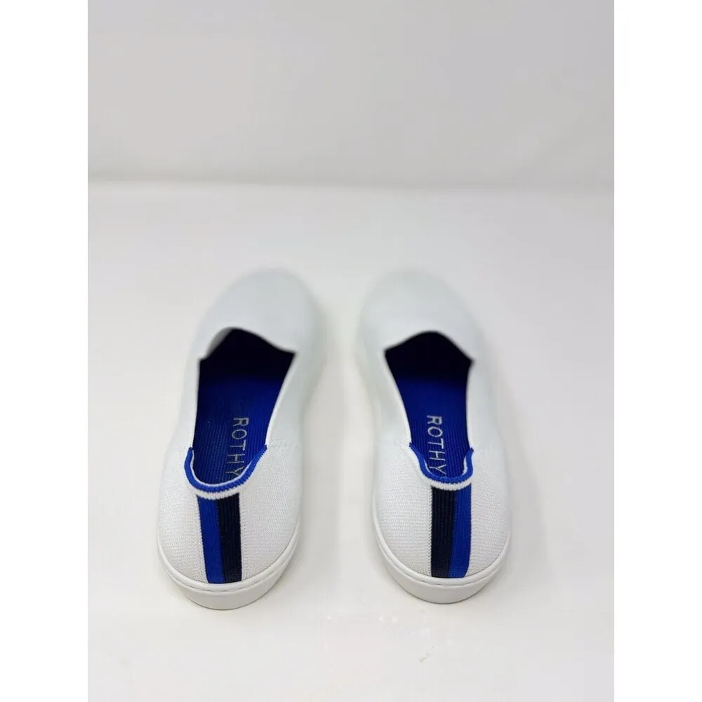 Rothys Womens Loafer White The Original Slip On Sneaker Loafer Casual US 8.5 - Image 6