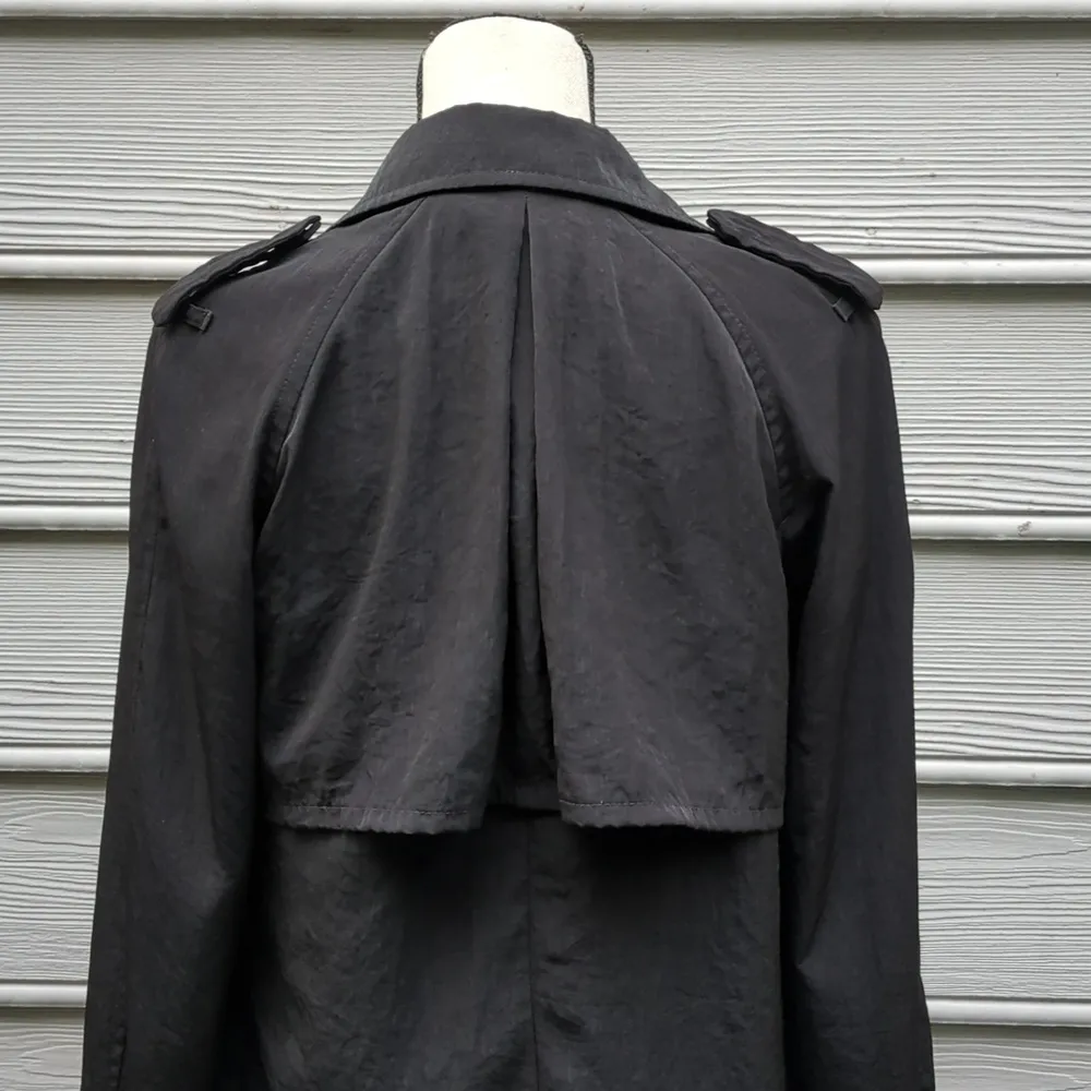 Gap Mid-Length Open Front Trench Coat - Image 8