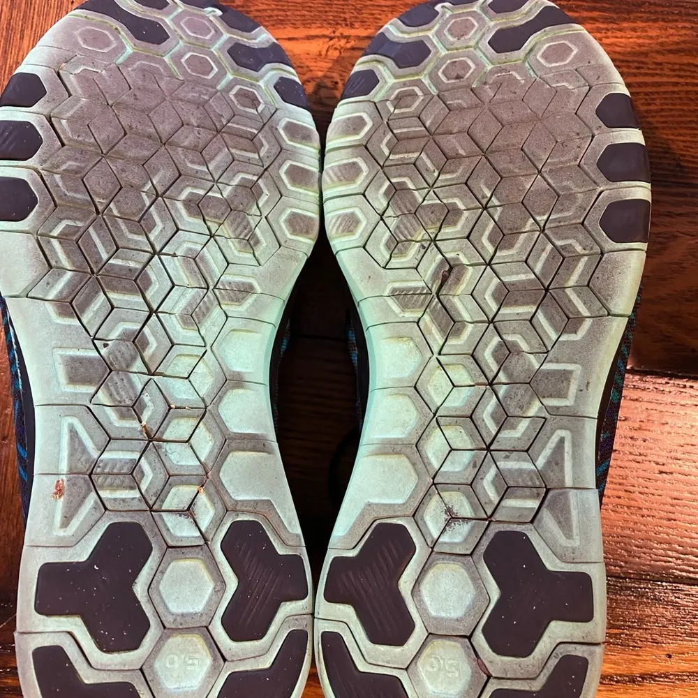 Nike Free 5.0 Womens Size 9 Training Shoes Green Glow 704695-016 - Image 7