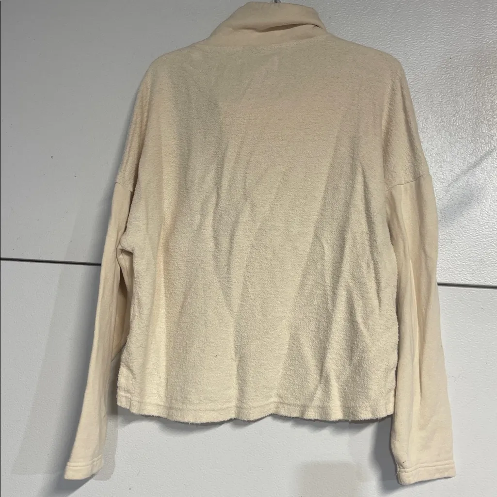 REI COOP WOMENS WALLACE LAKE PULLOVER CREAM HEMP SMALL - Image 5