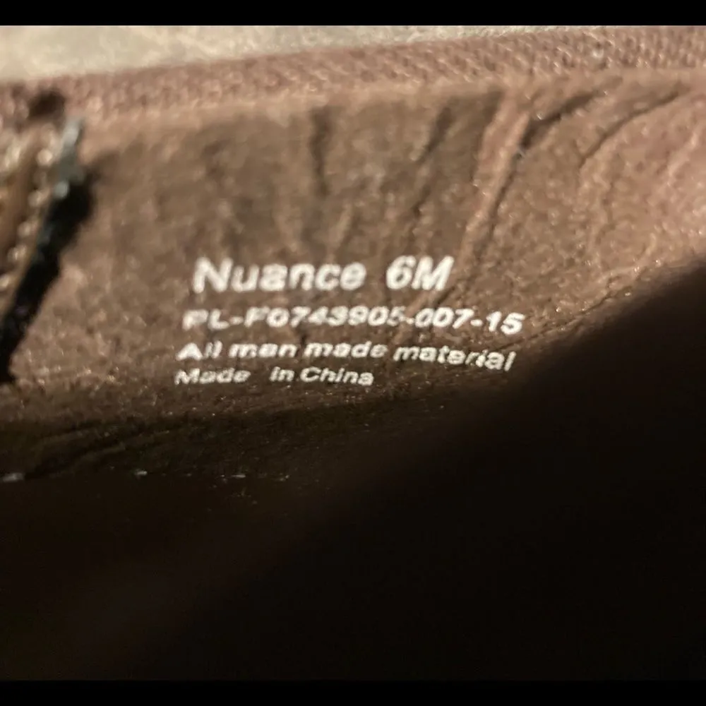 WEAR EVER, BARE TRAPS, Nuance Style Women’s Square Toe, Brown Heels, Size 6M - Image 12