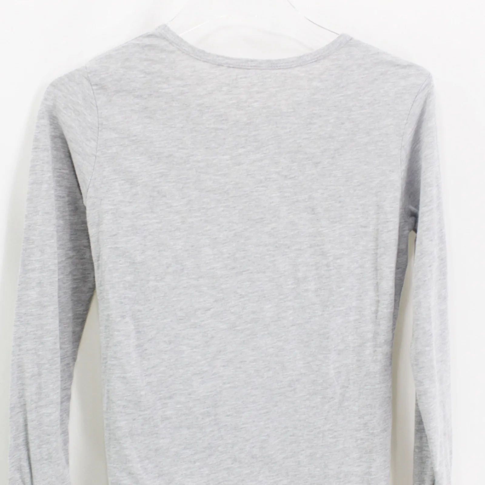 90s Vintage NATIONAL JEAN COMPANY Gray Long Sleeve T - Image 8