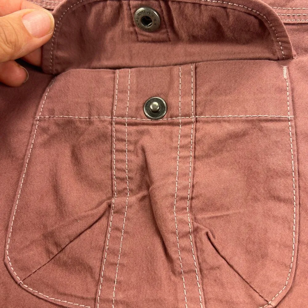 Kuhl Splash Women's Cargo Shorts Clay Red Hiking Outdoor Active Size 4 - Image 13