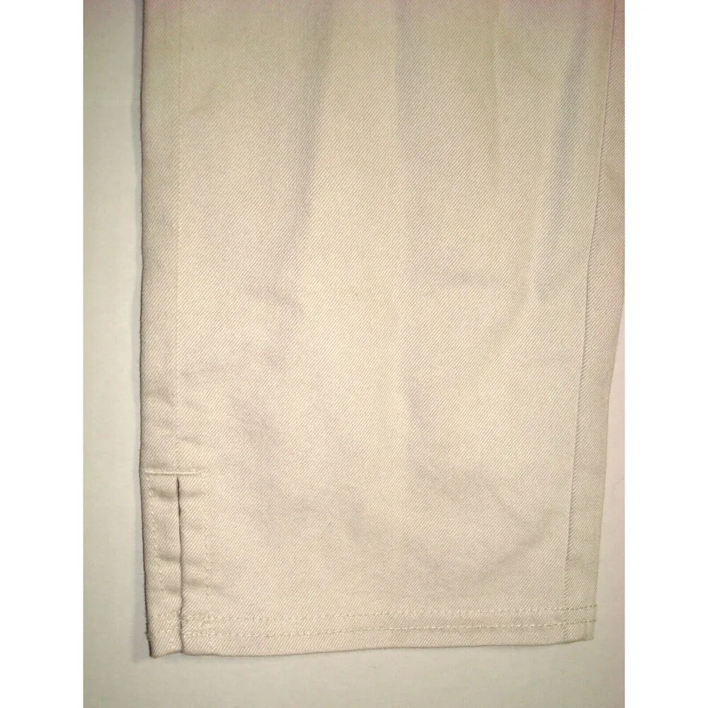 New NWT Womens 4 27 Prana Kayla Jeans White Crop Chino Organic Elastane High Ris - Image 3