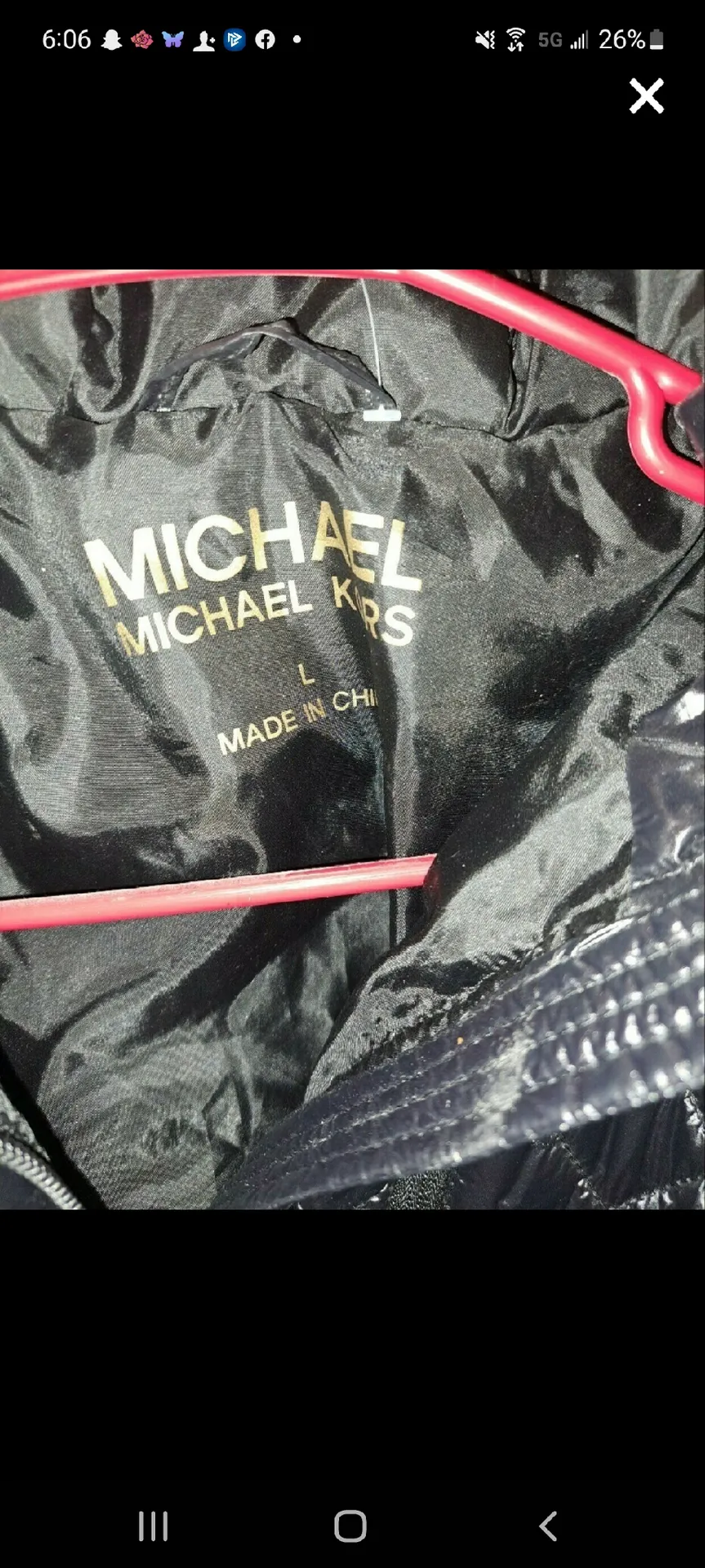 Michael Kors MICHAEL  Quilted Faux Fur Hooded Moto Jacket - Image 5