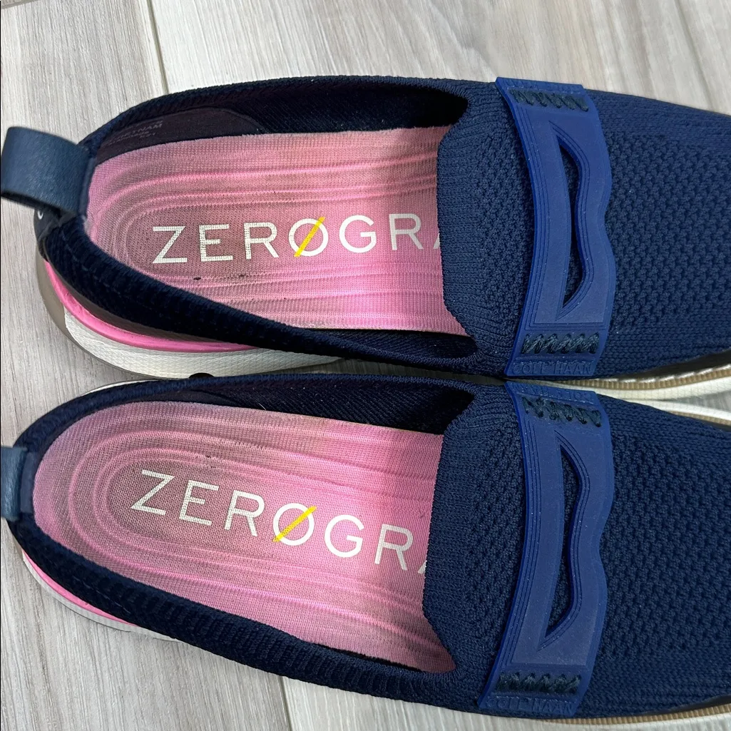 Cole Haan zero ground navy lightweight loafers size 7 - Image 2