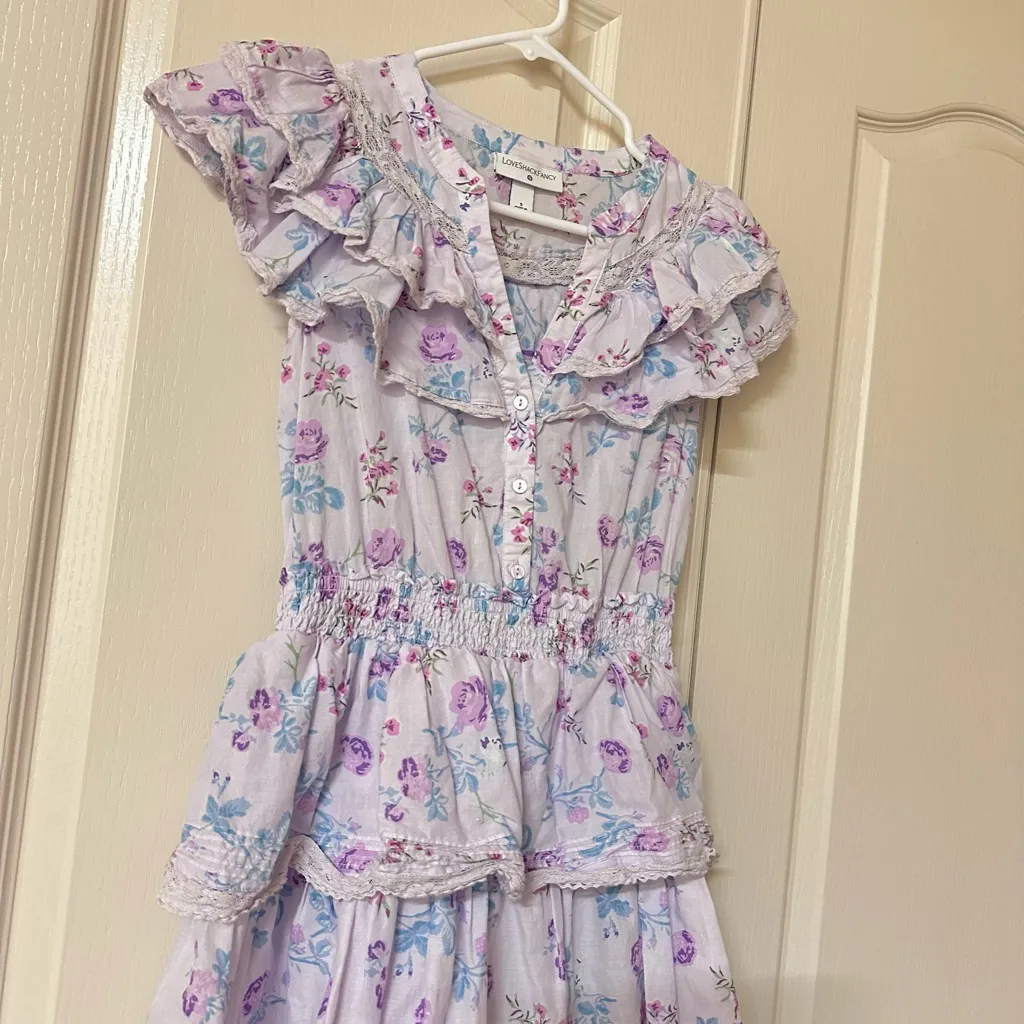 LoveShackFancy purple dress - Image 2