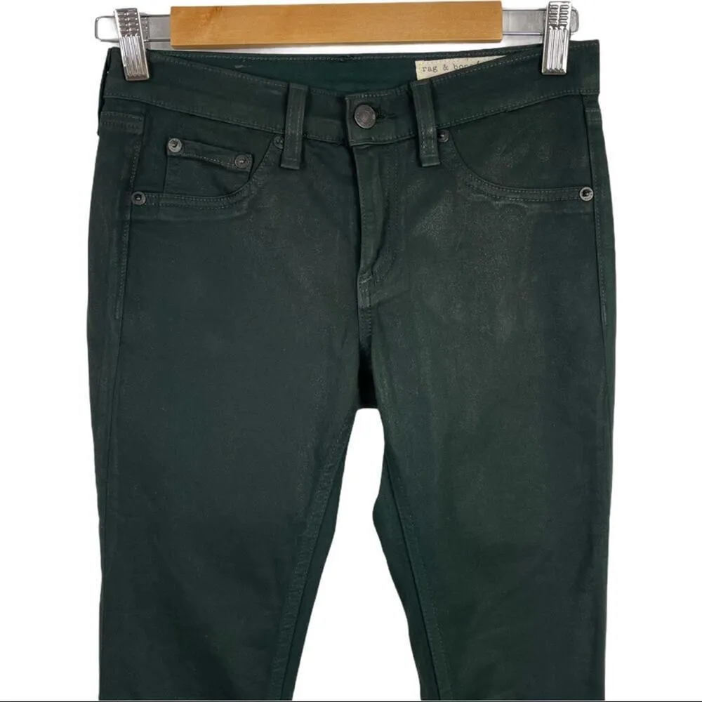 Rag & Bone Legging Jean Coated Green Revolve 24 - Image 6