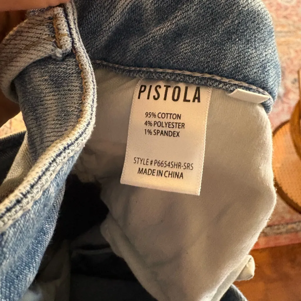 Pistola Light Blue High Rise Jeans - Image 13