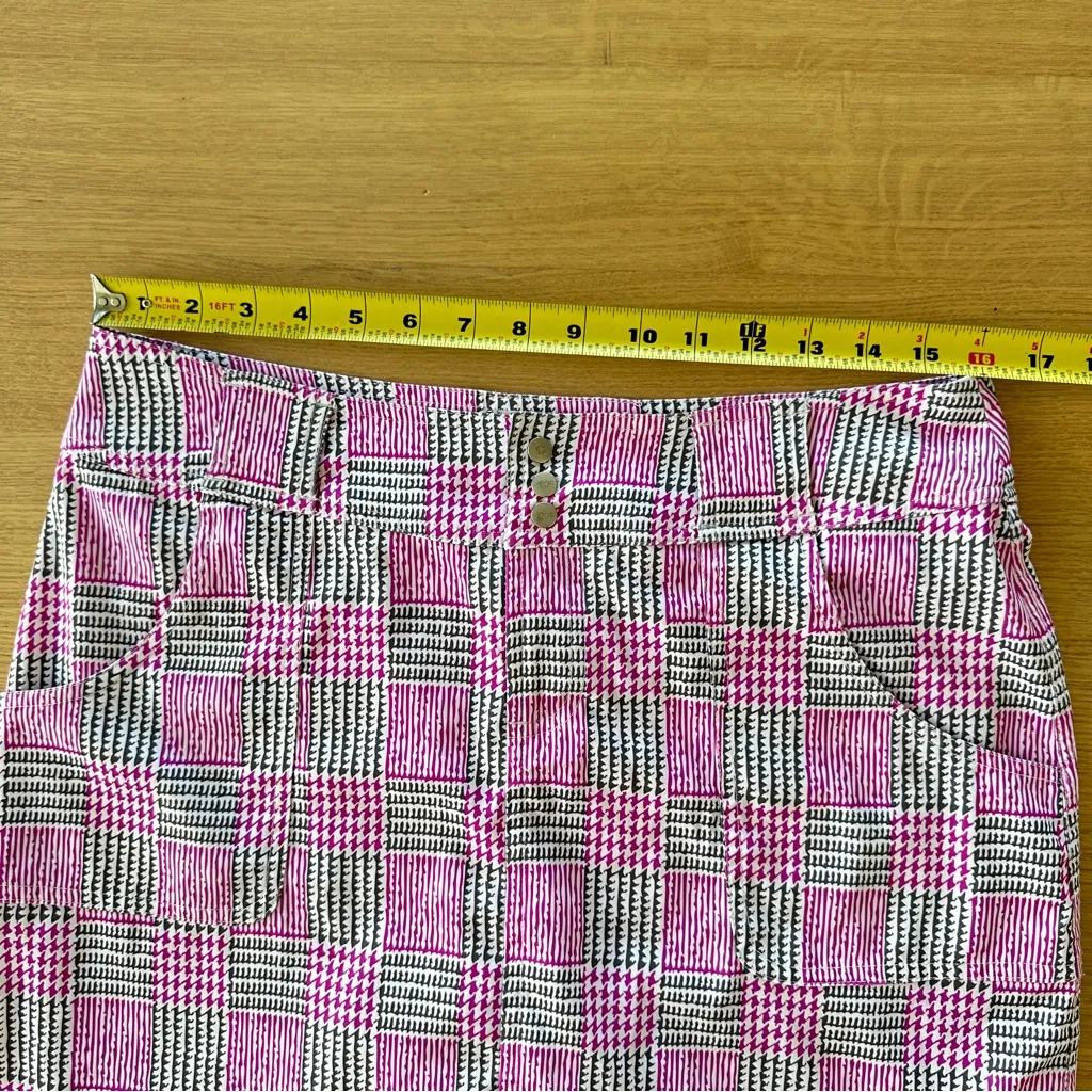 Jofit Golf Skirt Sz 6 Skort Pink Green Longline Athletic Pickleball Tennis Gorp - Image 15