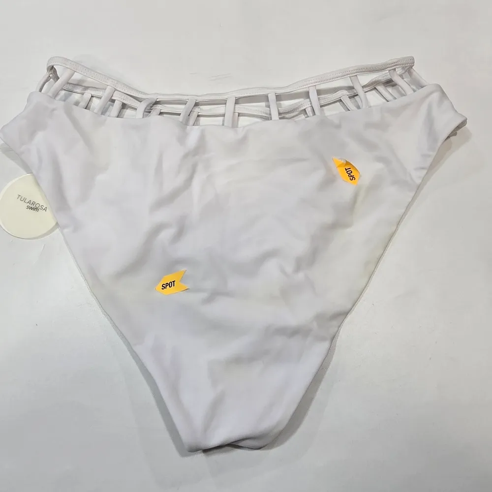 Tularosa Cristobal High Waist Bottom in White - Image 12