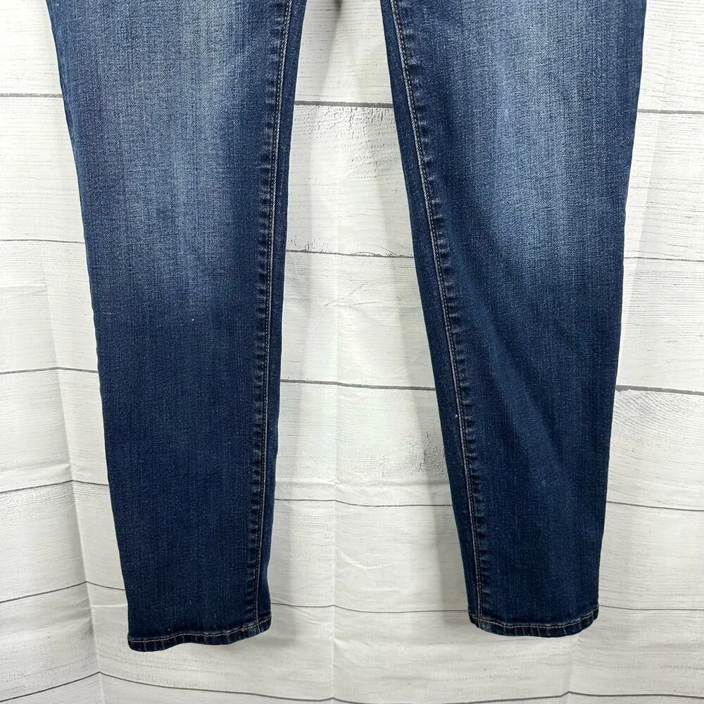 Mavi Womens size 29 Slim Ankle Whiskered Distressed Denim Jeans - Image 4