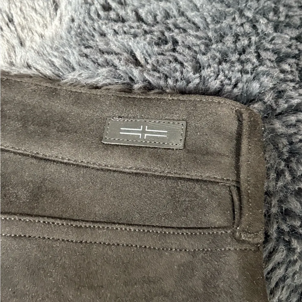 Liverpool Madonna mid rise stretch skinny black faux suede jeans size 4/27 - Image 10