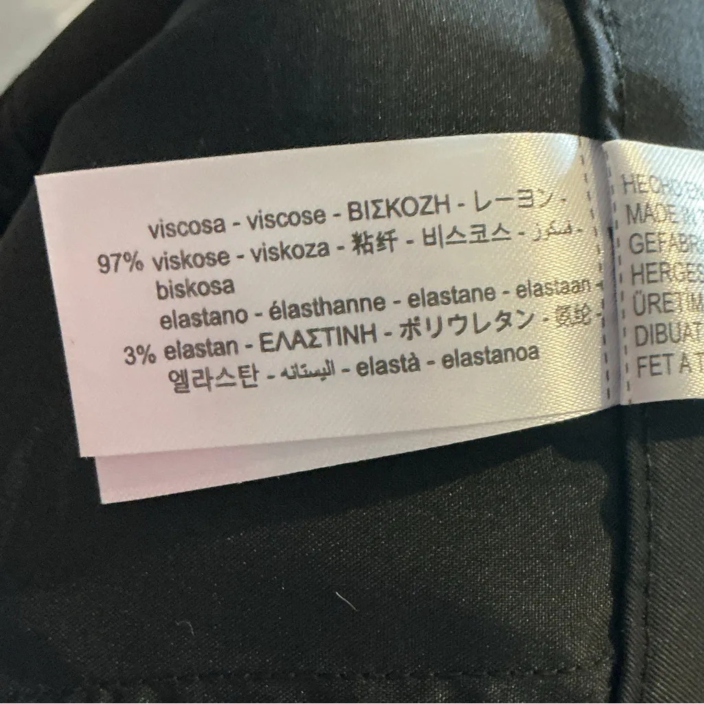 Zara Black Cropped Women's Pants - Image 6