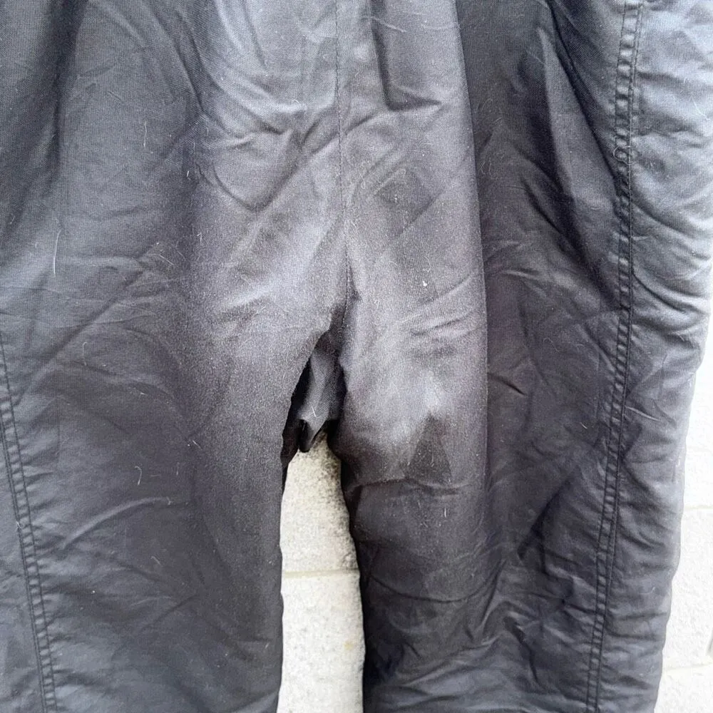 FLAWED **Athletech Black Snow Bib Juniors Size 12 - Image 7