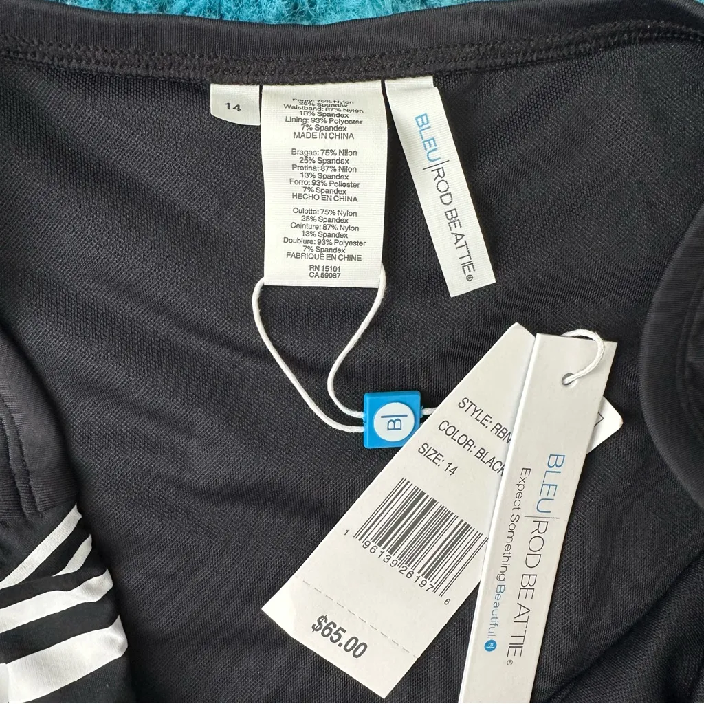 Bleu Rod Beattie High-Waist Bikini Bottom Size 14 Women - Image 4