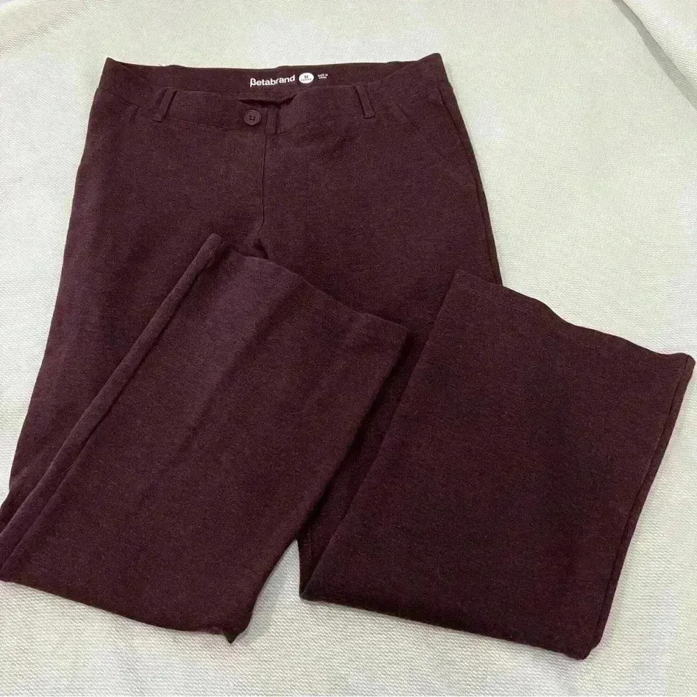 Betabrand medium petite Boot-Cut | 4-Pocket Betabrand Yoga pants purple‎ size M - Image 2