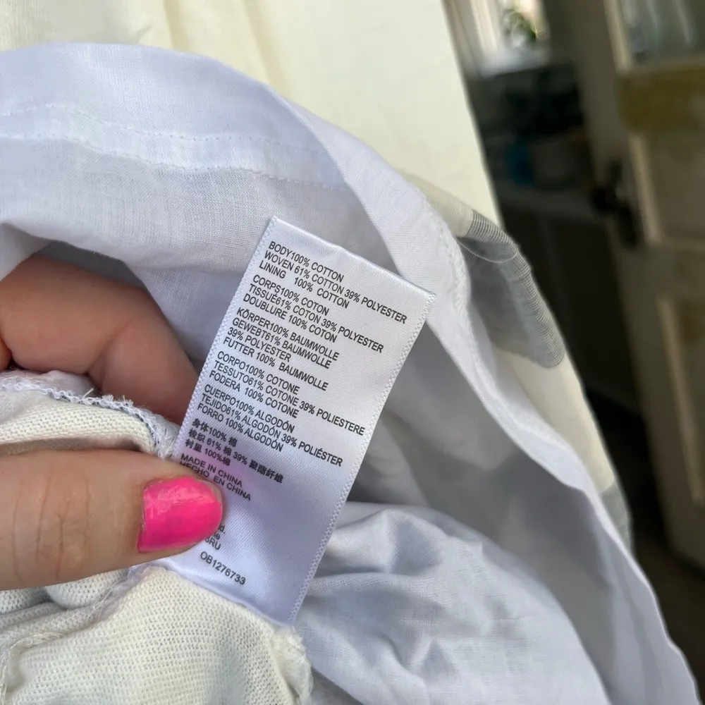 Urban Outfitters Oversized Margo Mixed Henley T-Shirt Dress Size Large White - Image 7