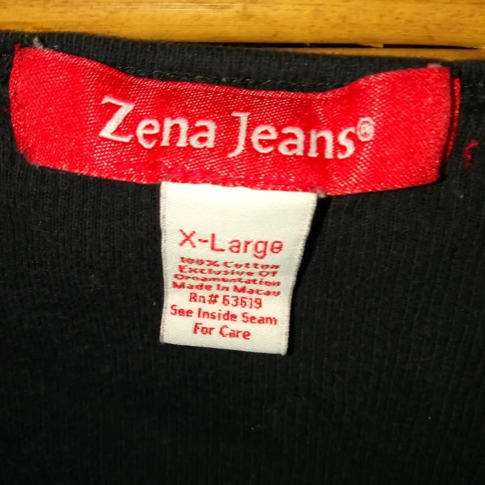 Zena Jeans L Black Bling T - Image 3