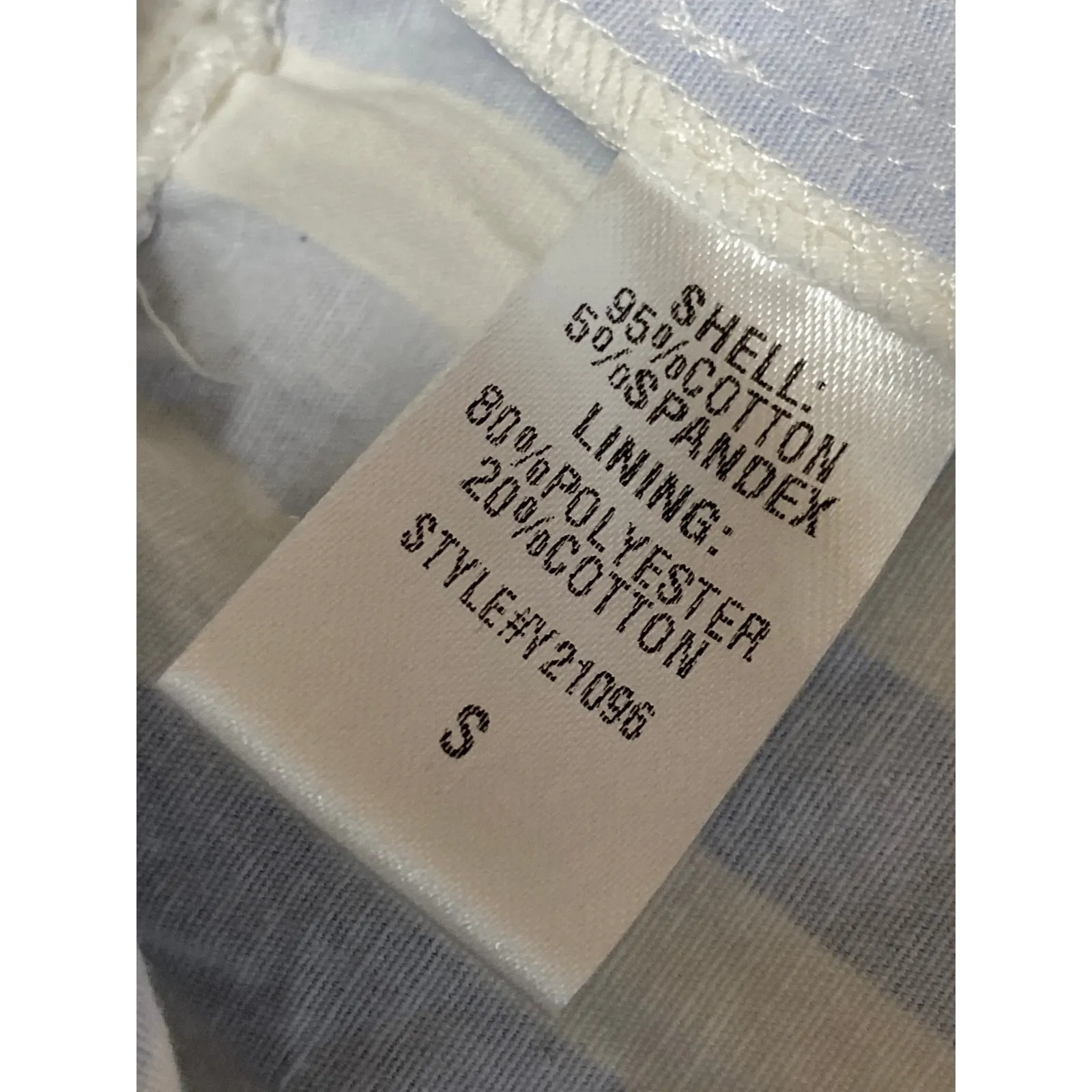 Interstyle Blue White Striped Sleeveless Bandeau Tube Peplum Blouse Top Size S - Image 3